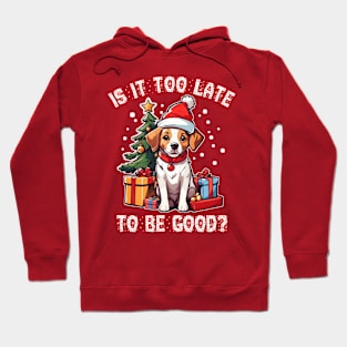 Is it too late to be good? Hoodie